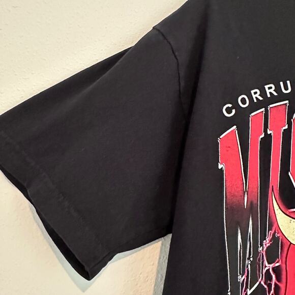 Corrupted Strength Protected the Mask Misfits Short Sleeve T-shirt, Sz Medium - Picture 4 of 6